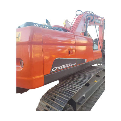 25ton Doosan DX225LC Gebruikte graafmachine met 0-2000 werkuren