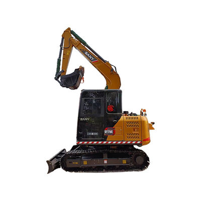 Sany SY75C graafmachine met een emmercapaciteit van 0,32 m3 en uitstekende werkprestaties