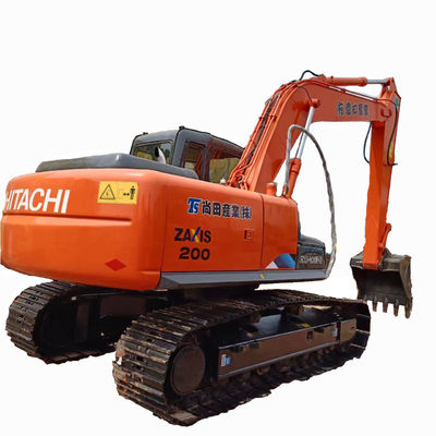 0.8m3 Emmercapaciteit Originele hydraulische cilinder Gebruikte Hitachi graafmachine EX200 ZX200