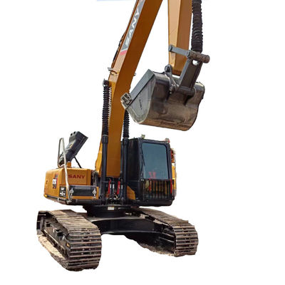 Gebruikte Sany SY215C 215C graafmachine 21 ton Crawler Digger met originele hydraulische cilinder