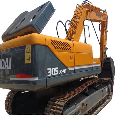 30500 KG Machine Gewicht Hyundai305LC-9 Crawler Excavator 215 kw Gebruikte Hyundai Excavator