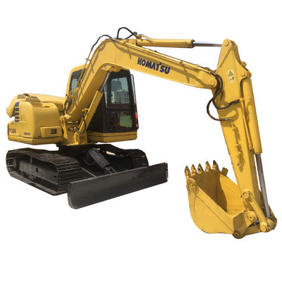 2016 Jaar Komatsu PC60 6Ton Hydraulische Mini Digger Crawler Graafmachine Uitstekend en goed