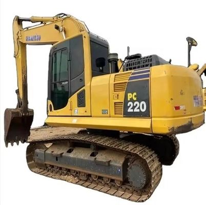 22TON Komatsu PC220 Graafmachine Gebruikte Komatsu Graafmachine Met 119 kW Motor