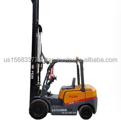 Uitstekende prestaties Japan TCM Vorklift Vervaardiging Gebruikte Vorklift 3 Ton TCM25 Motor
