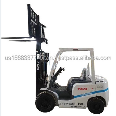 Japan TCM YGB 3 ton tweedehands vorklift met 45 kW vermogen en 0-2000 werkuren