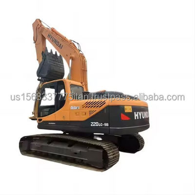Hyundai 220 2016 Gebruikte Crawler Graafmachine uit Korea Goede prestaties 22 Ton Harga Graafmachine