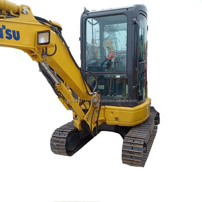 3000 kg werkgewicht 3 ton mini graafmachine Komatsu PC30MR Gebruikte hydraulische kruiper