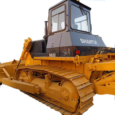 Gebruikte bulldozer Shantui SD 220 en voor tweedehandsmachines in bouwmaterialenwinkels