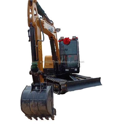 Gebruikte Sany SY60C graafmachine met originele hydraulische cilinder en uitstekende prestaties