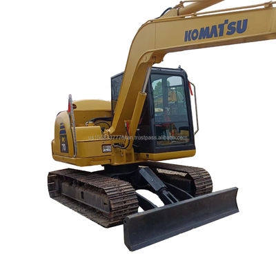 Originele hydraulische cilinder Komatsu PC70 Gebruikte graafmachine 7000 KG Maschinengewicht