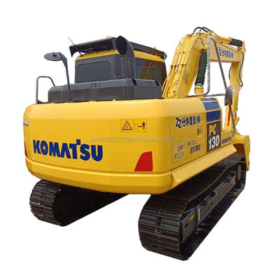 Hydraulische cilinder Originele Japanse 13 ton Komatsu PC130 graafmachine Gebruikte kruipergraafmachine
