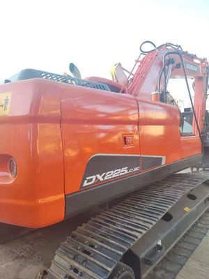 25ton Doosan DX225LC Gebruikte graafmachine met 0-2000 werkuren
