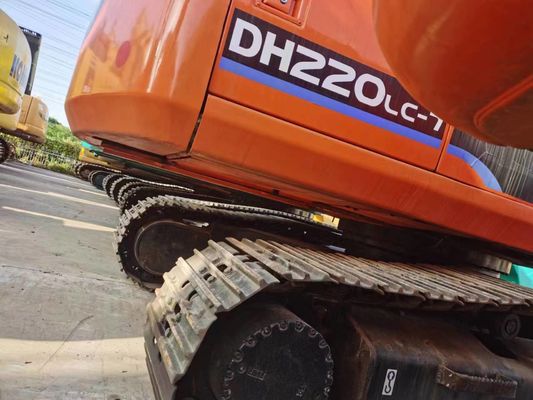 2016 jaar Gebruikte Doosan graafmachine DH220 met 21 ton werkgewicht graafmachine