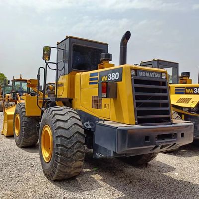 Oorspronkelijke Japanse KOMATSU WA380 lader met originele hydraulische klep