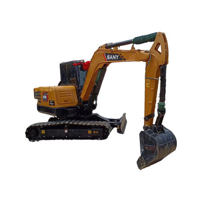 Sany SY60C Digger tweedehands bouwmachines met 0.25M3 emmer en 2016 jaar