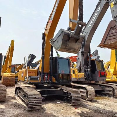 Sany SY215C 215C Gebruikte graafmachines Hydraulische middelgrote graafmachine 21 ton Crawler Digger