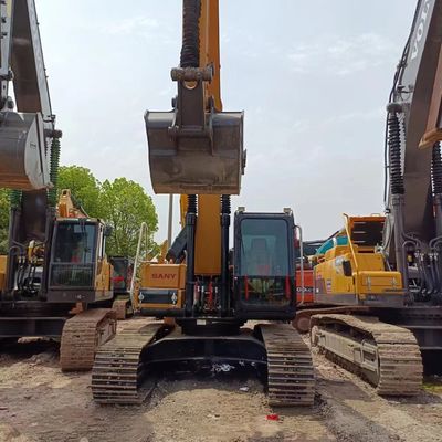 Sany SY215C 215C Gebruikte graafmachines Hydraulische middelgrote graafmachine 21 ton Crawler Digger