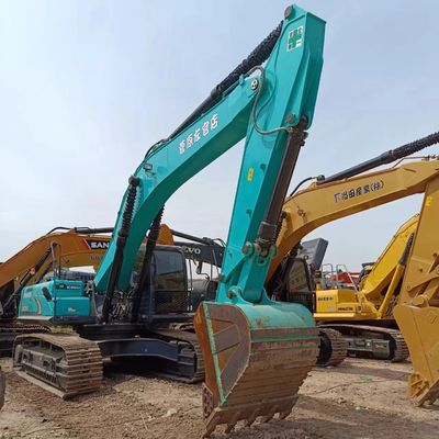 Kobelco SK350-8 SK350D graafmachine in 2016 met een bedrijfsgewicht van 35 ton