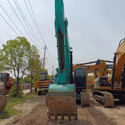 Kobelco SK350-8 SK350D graafmachine in 2016 met een bedrijfsgewicht van 35 ton