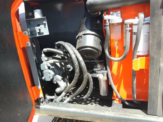 Gebruikte Hitachi ZX70 graafmachine met originele hydraulische klep en 0-2000 werkuren