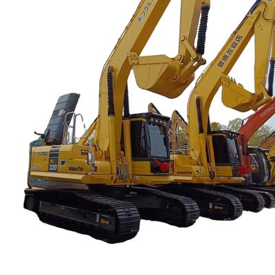 Gebruikte Komatsu-graafmachine Originele PC220-graafmachine met een emmercapaciteit van 1,2 m3 in Japan