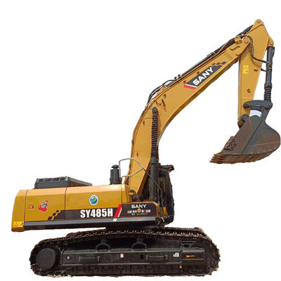 48.5 ton Gebruikte Sany SY485H graafmachines Betere prestaties Betere conditie gegarandeerd