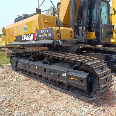48 ton SANY SY485H Gebruikte graafmachine met originele hydraulische pomp en verbruik