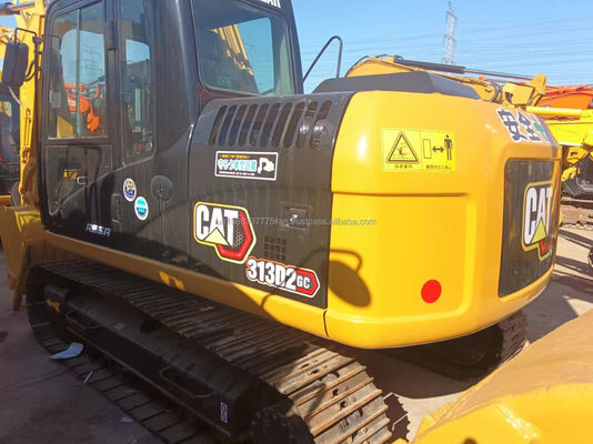 CAT 313 Gebruikte graafmachine met originele hydraulische cilinderschermmachines