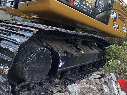 15TON Gebruikte graafmachine met een emmercapaciteit van 1 M3 Originele hydraulische klep CAT 315 Digger