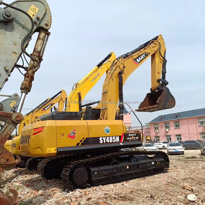 SANY SY485H Crawler graafmachine in goede staat met originele hydraulische klep
