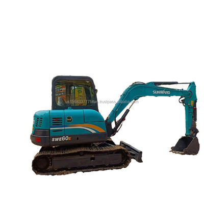 Hydraulische graafmachine van 6 ton SWE 60E Originele hydraulische cilinder in goede staat