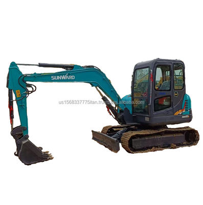 SWE60E Hydraulische graafmachine voor kruipen Gebruikt 6TON Werkkracht Werktijden 0-2000