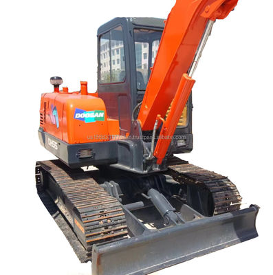 Hydraulische bouwmachine DOOSAN DH55 Graafmachine met goede efficiëntie en prestaties