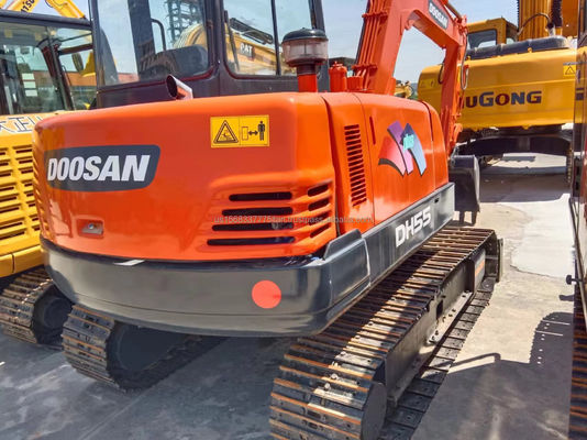 Hydraulische bouwmachine DOOSAN DH55 Graafmachine met goede efficiëntie en prestaties