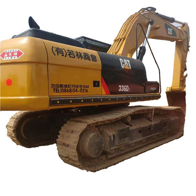 Gebruikte CAT 336D graafmachine met originele hydraulische pomp uit Japan