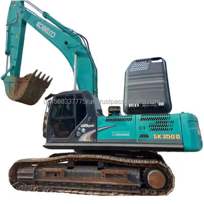 Hydraulische bouwmachine Grote Kobelco SK350 graafmachine met goede prestaties