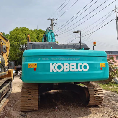Verkoop grote tweedehands Kobelco SK350 graafmachine 197kw 2016 Jaar met goede prestaties