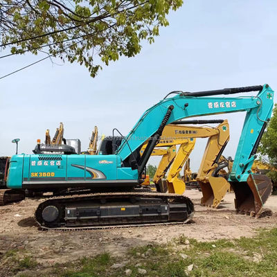 2016 Kobelco SK350 graafmachine Tweedehands Goed functionerend Hydraulisch bouwmachine