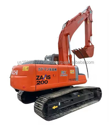 Grote 20 ton Hitachi ZX200 graafmachine gemaakt in Japan voor bouwmaterialen winkels