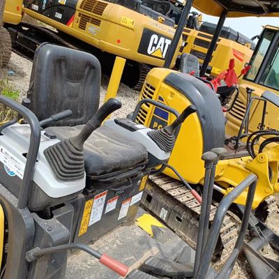 Gebruikte Komatsu PC18 1,8 ton Mini Digger Crawler Excavator met 0-2000 werkuren