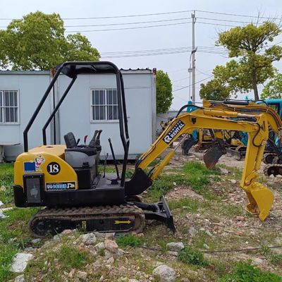 Komatsu PC18 1,8 ton Hydraulische Mini Digger Crawler Excavator met 0.2M3 Bucket Capacity
