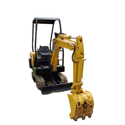 Gebruikte Komatsu PC18 1,8 ton Mini Digger Crawler Excavator met originele hydraulische klep