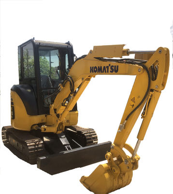 Originele hydraulische pomp 2016 Gebruikte Komatsu PC35 3,5 ton Mini Digger Crawler Excavator