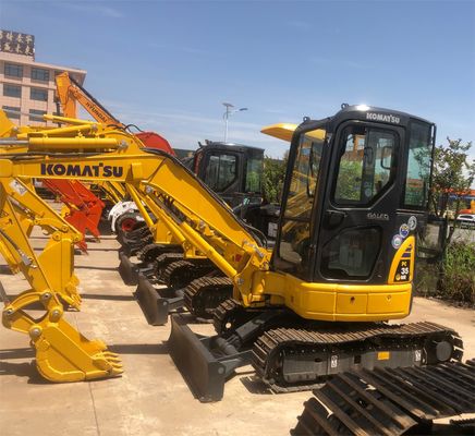 Originele hydraulische pomp 2016 Gebruikte Komatsu PC35 3,5 ton Mini Digger Crawler Excavator