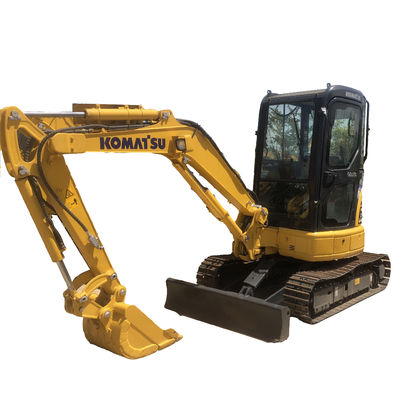 11.2 kw Komatsu PC35 Gebruikte Mini Digger Crawler Graafmachine 3.5Ton Graafmachine Harga Graafmachine