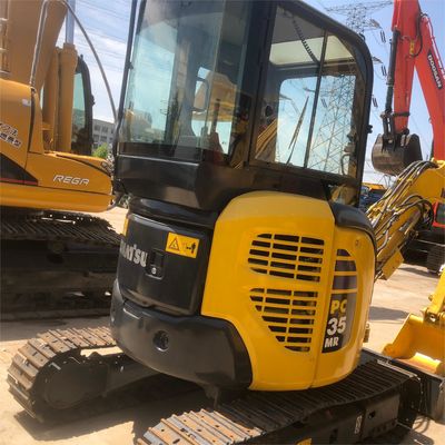 11.2 kw Komatsu PC35 Gebruikte Mini Digger Crawler Graafmachine 3.5Ton Graafmachine Harga Graafmachine