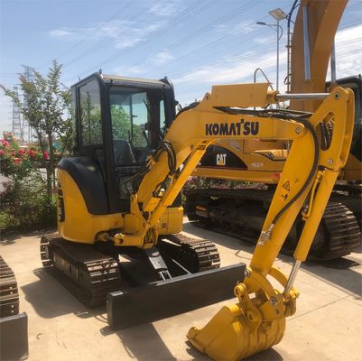 11.2 kw Komatsu PC35 Gebruikte Mini Digger Crawler Graafmachine 3.5Ton Graafmachine Harga Graafmachine