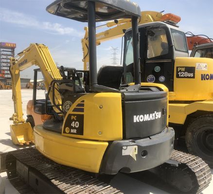 4000 kg Komatsu PC40 4 ton Mini Digger Crawler Excavator met originele hydraulische klep