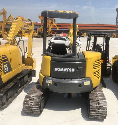4000 kg Komatsu PC40 4 ton Mini Digger Crawler Excavator met originele hydraulische klep