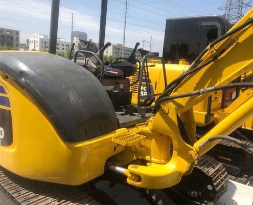 4000 kg Komatsu PC40 4 ton Mini Digger Crawler Excavator met originele hydraulische klep